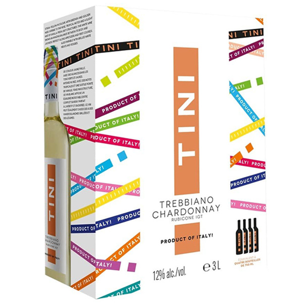Tini Trebbiano Chardonnay Rubicone BIB