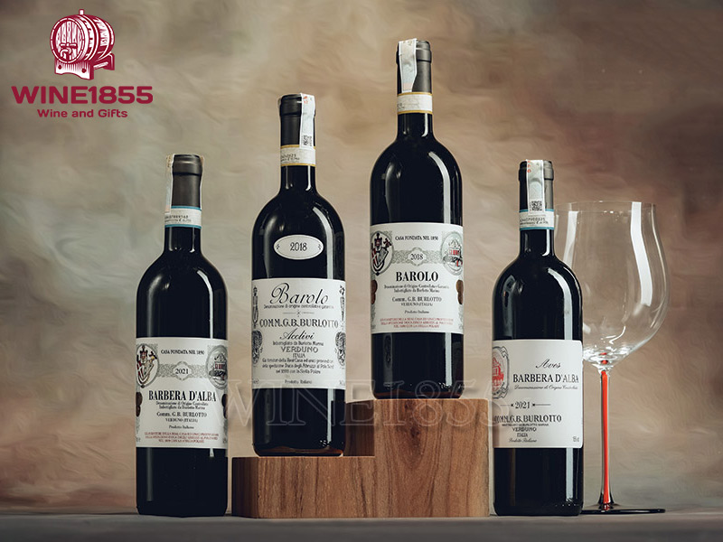 Comm. G.B. Burlotto Aves Barbera D'alba