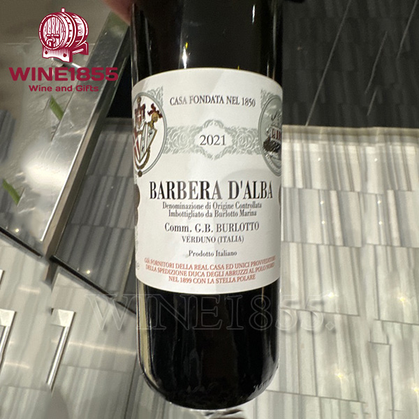 Comm. G.B. Burlotto Barbera D'alba
